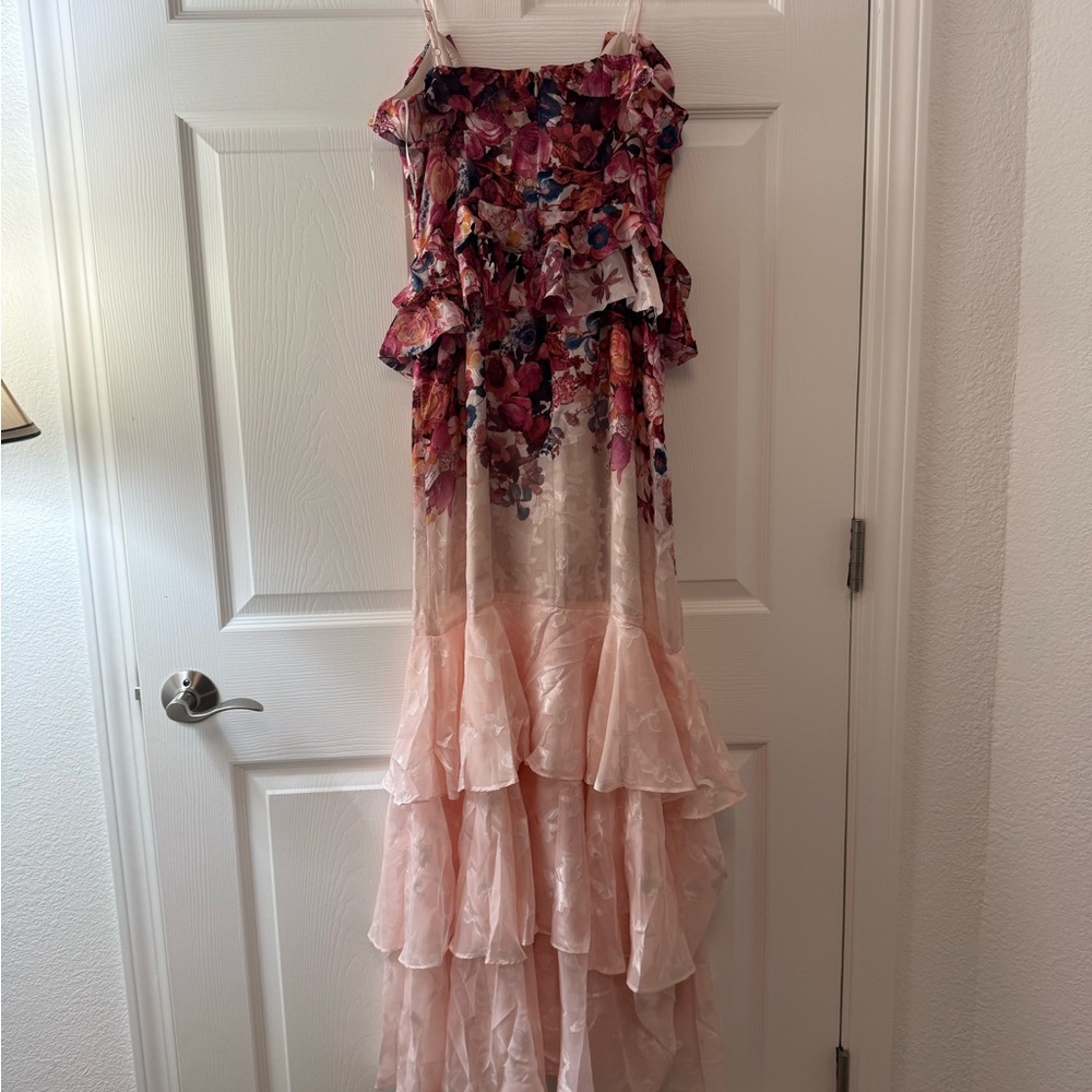 Elliatt Floral Maxi Dress - Pink Multi Floral